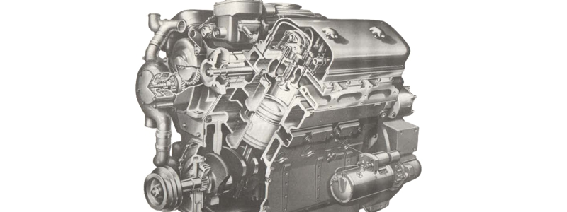 2 stroke diesel engine